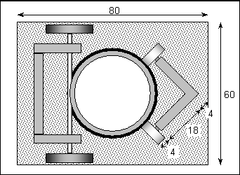 Focuser top view